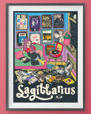 Sagittarius Print A4