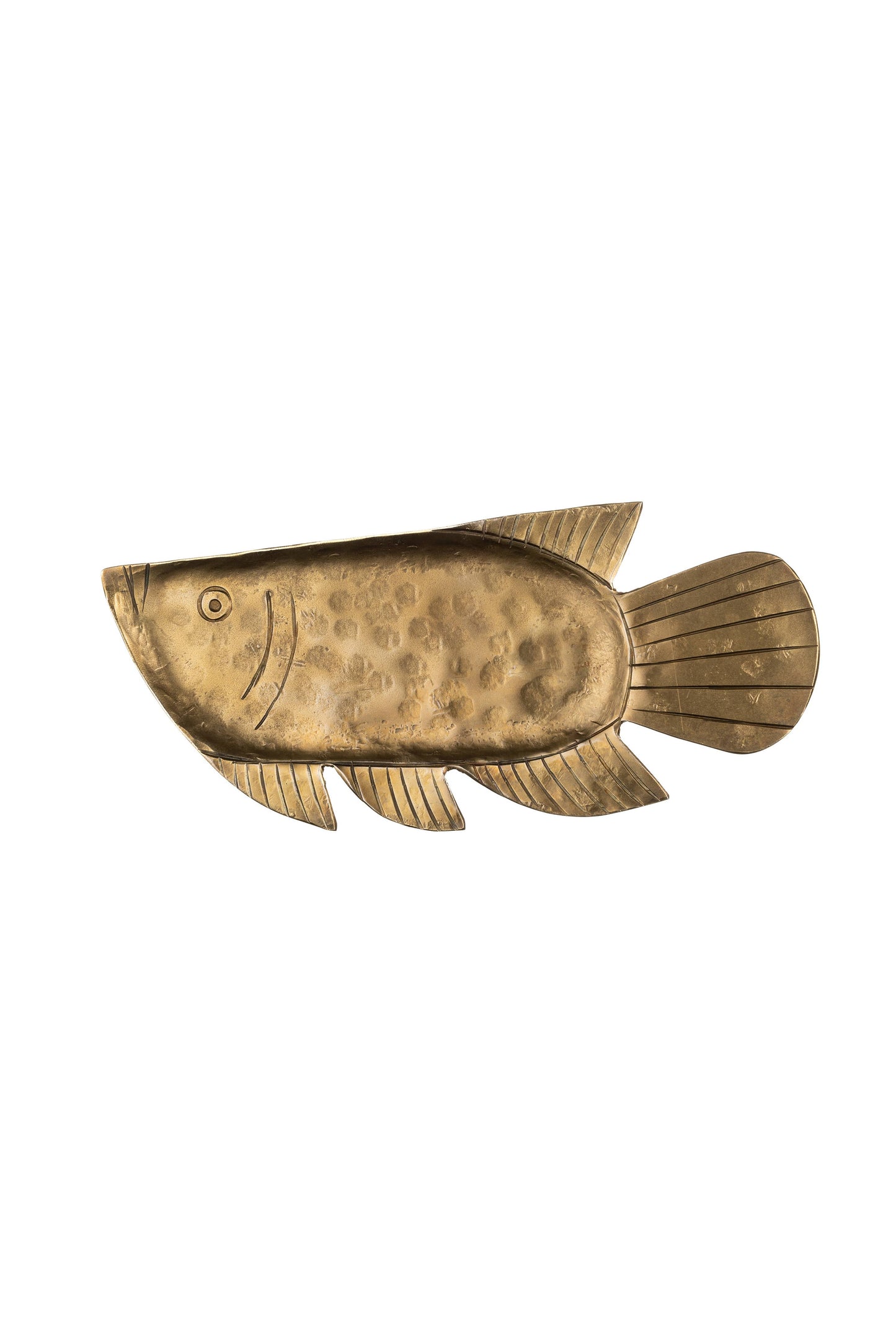 Antique Finished Fish Shaped Tray