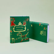 Illustrated Midi Leather Journal