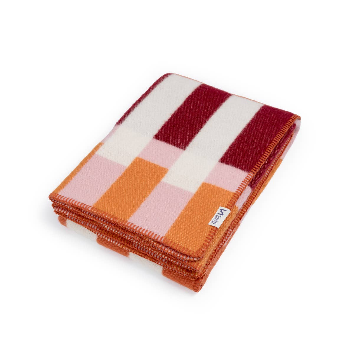 Wool Throw Blanket | Studie Orange