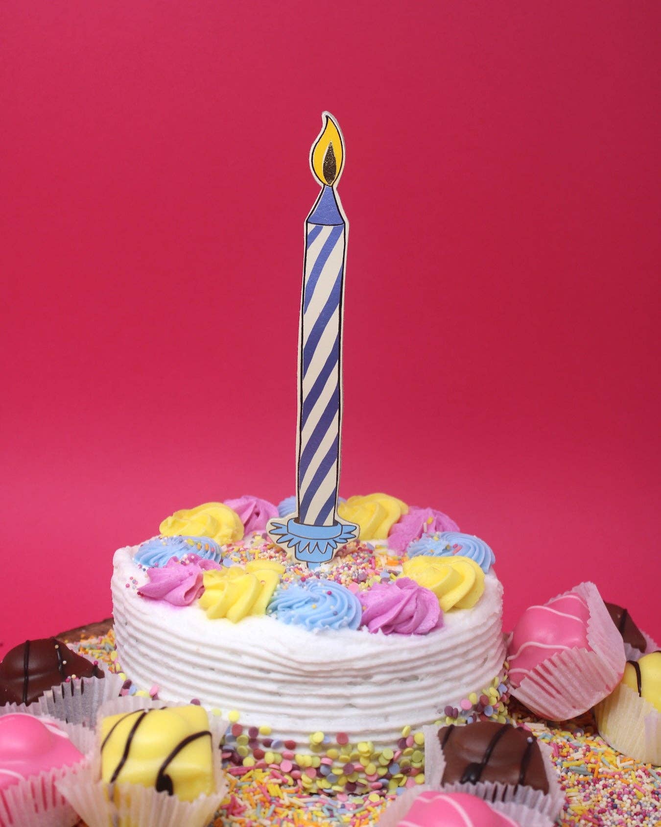 Birthday Candle Bookmark