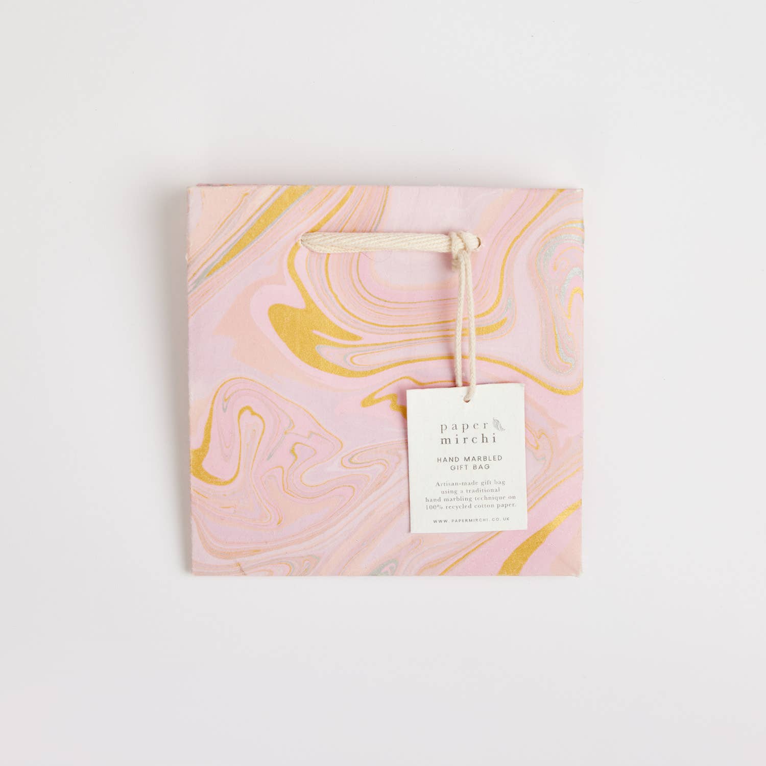 Hand Marbled Gift Bags (Small)