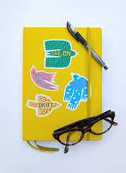 Fly Bird Sticker