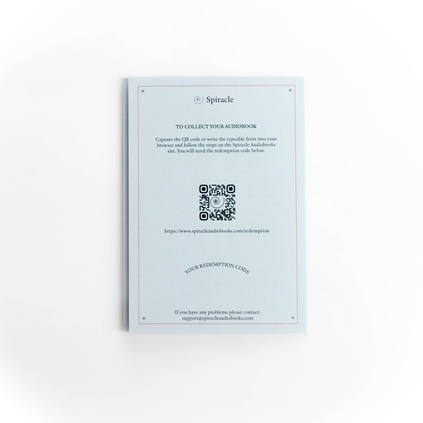 Audiobook in a Card: The Pages of the Sea by Anne Hawk