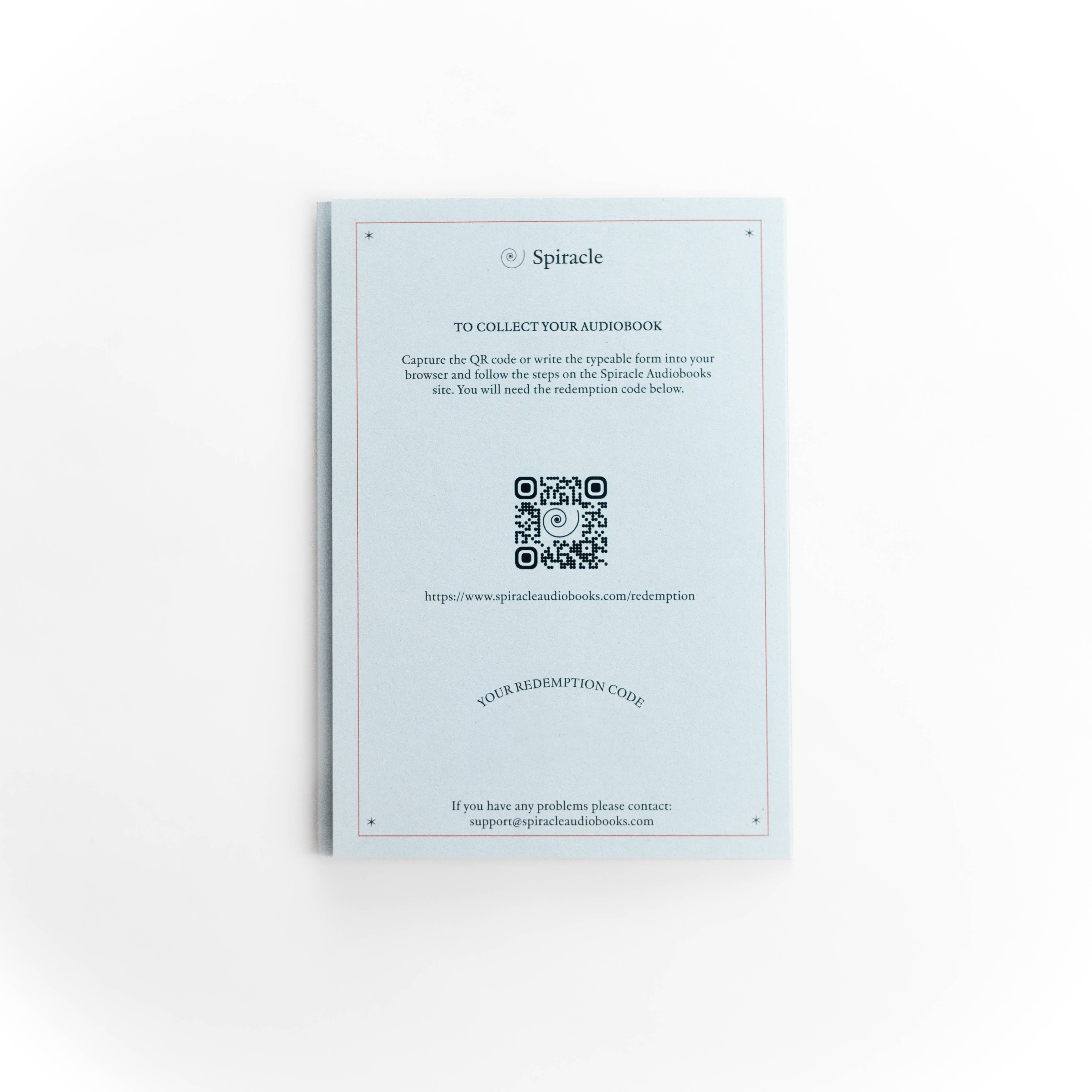 Audiobook in a Card: Love, Leda by Mark Hyatt