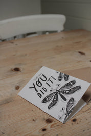 'You Did It!' Congratulations Card