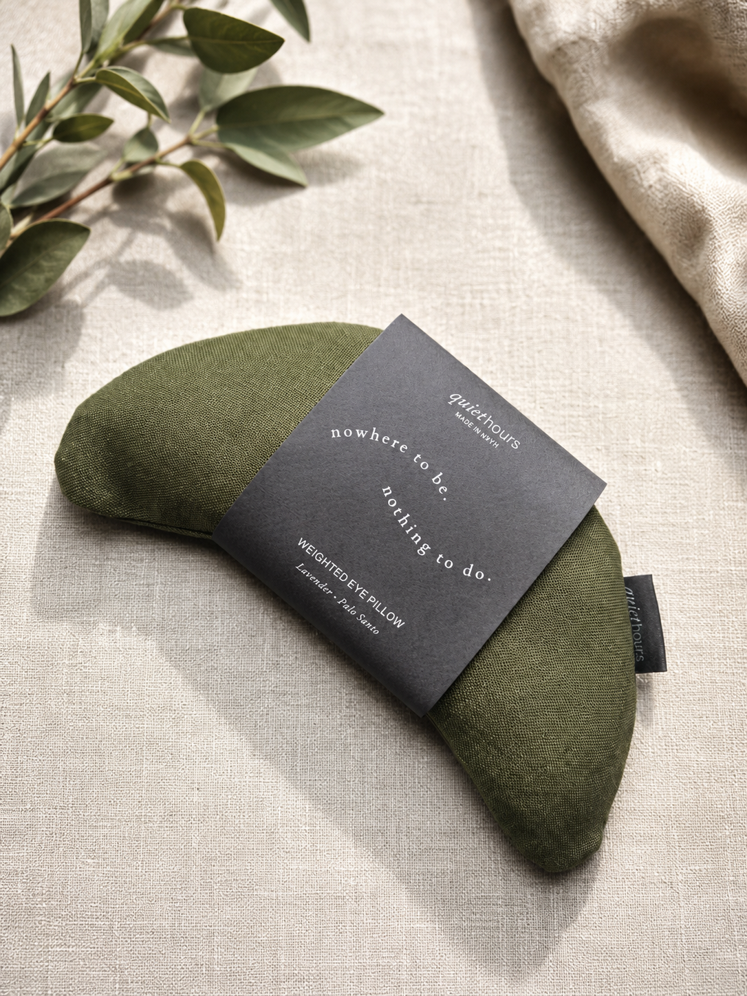 Weighted Eye Pillow | Lavender & Palo Santo