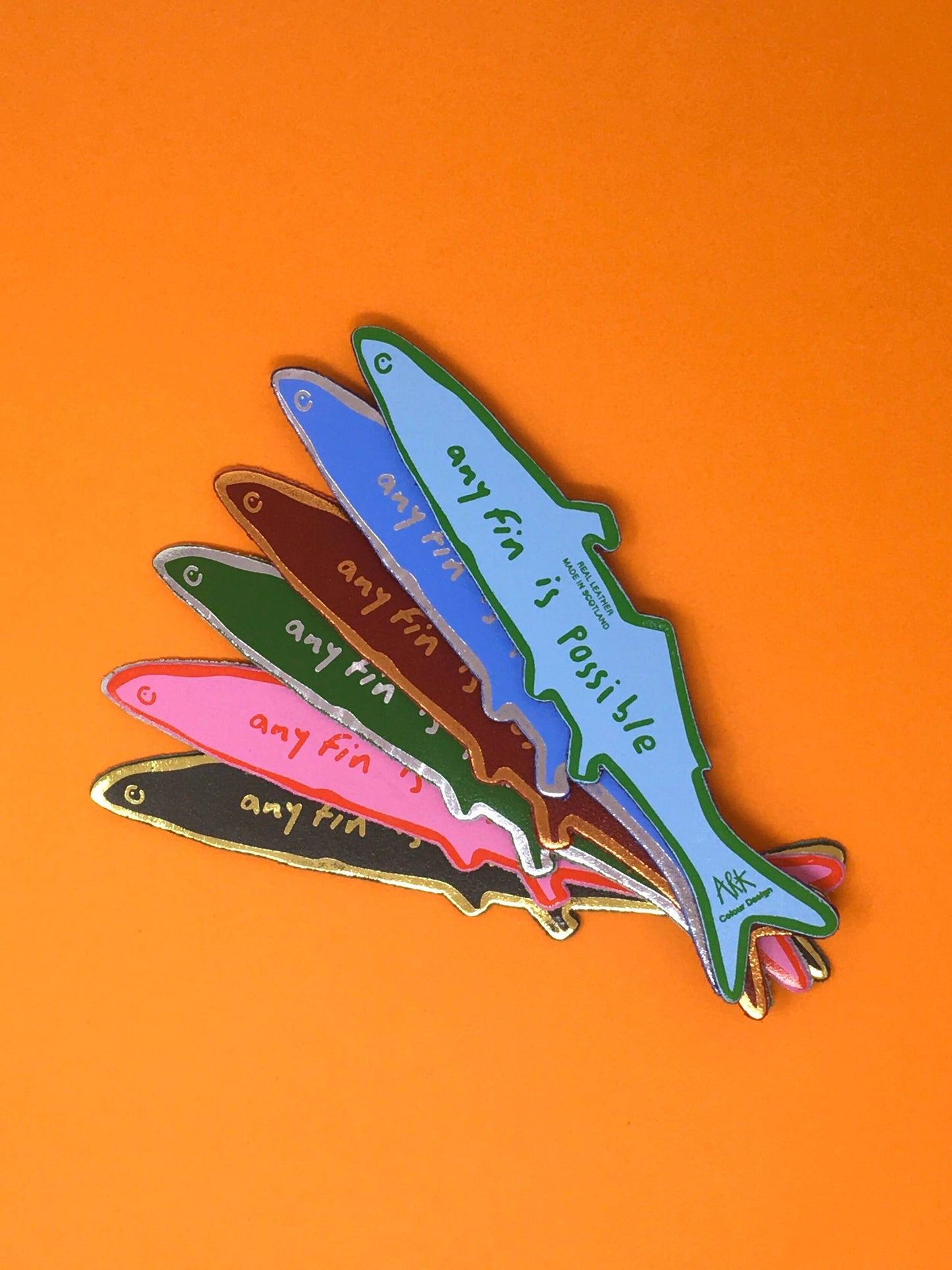 Fish "Any Fin is Possible" Bookmark
