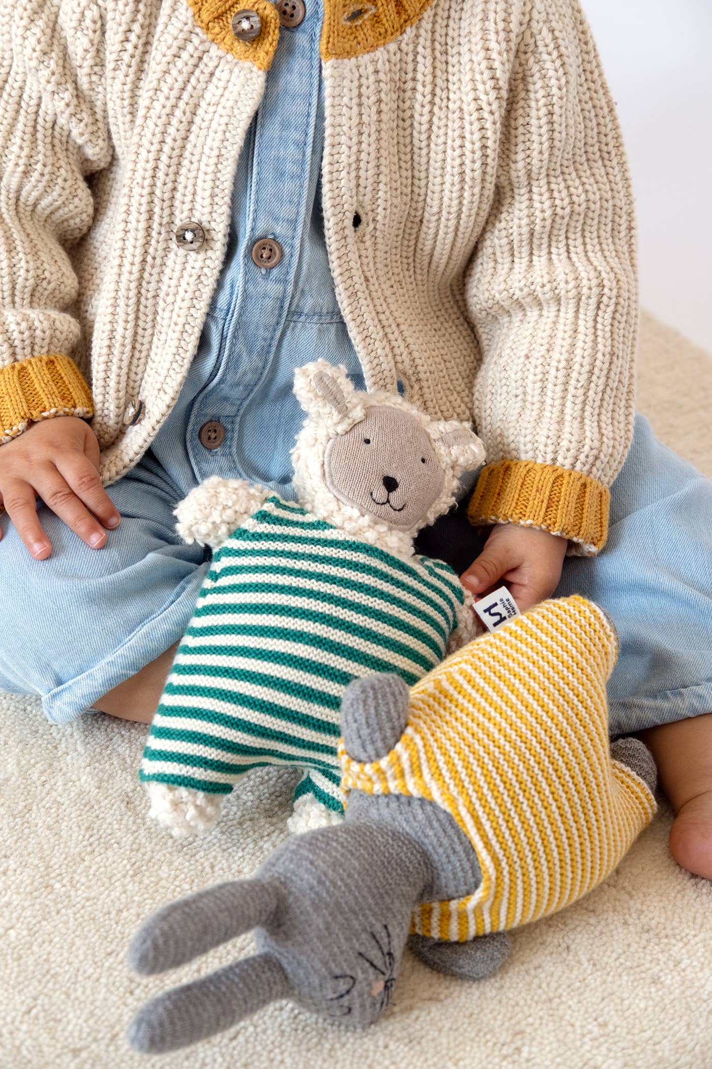 Full of Beans Soft Toy | Rabbit Yellow