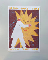 Spend Some Time With the Sun | Riso Print A3