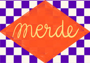 Merde | Art Print or Postcard