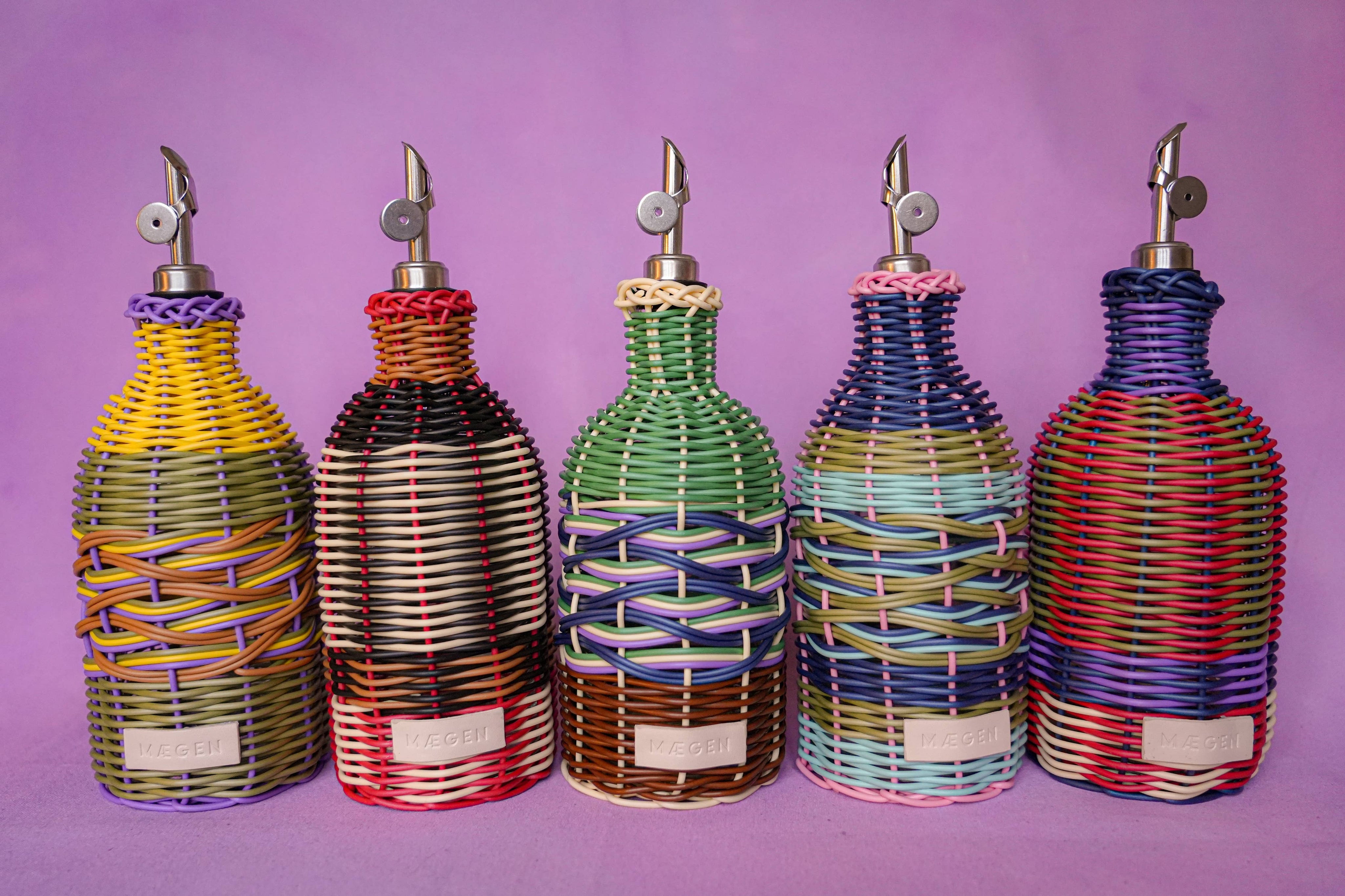 Oil Pourer | Brown/Green