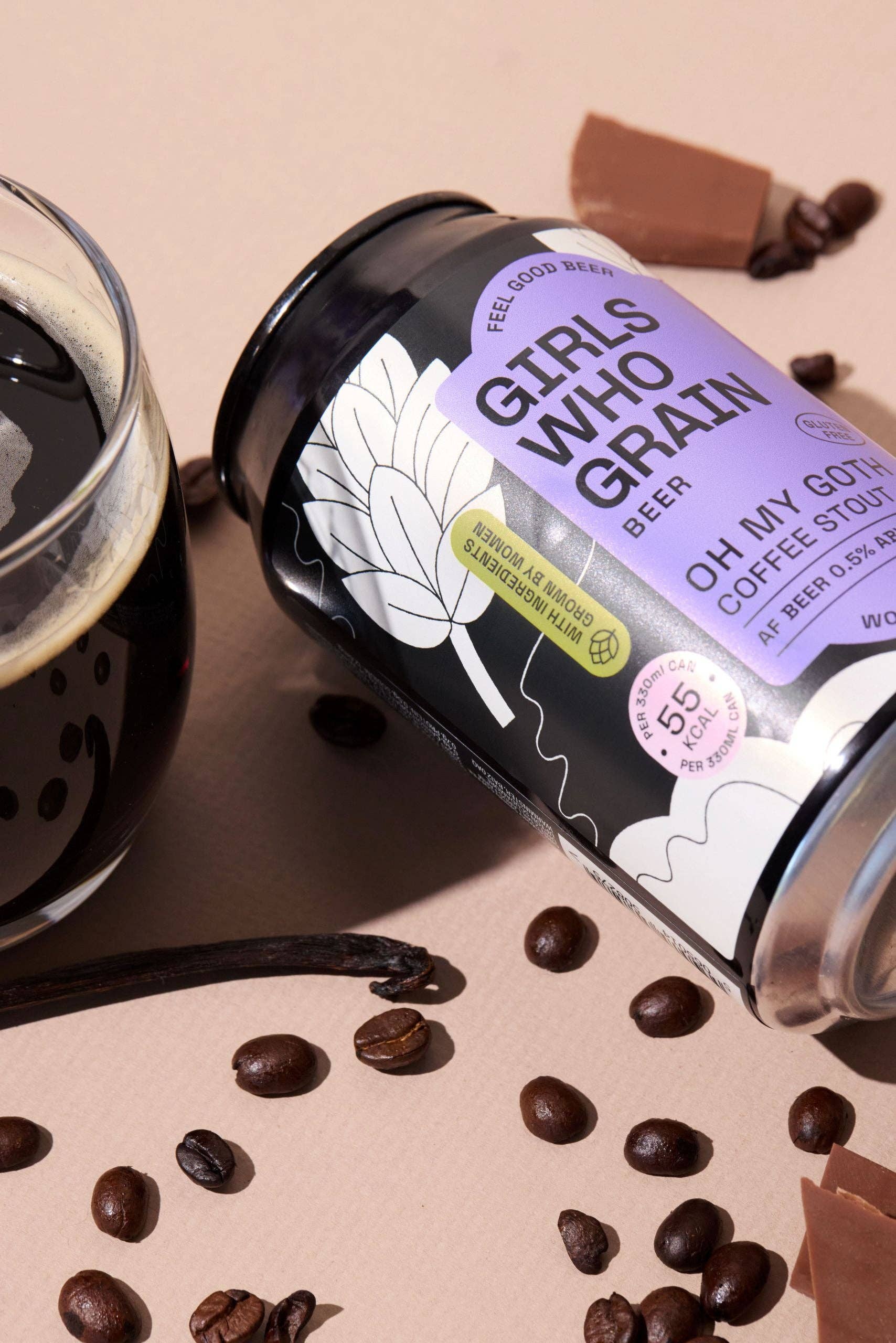 Oh My Goth Coffee Stout 0.5%ABV