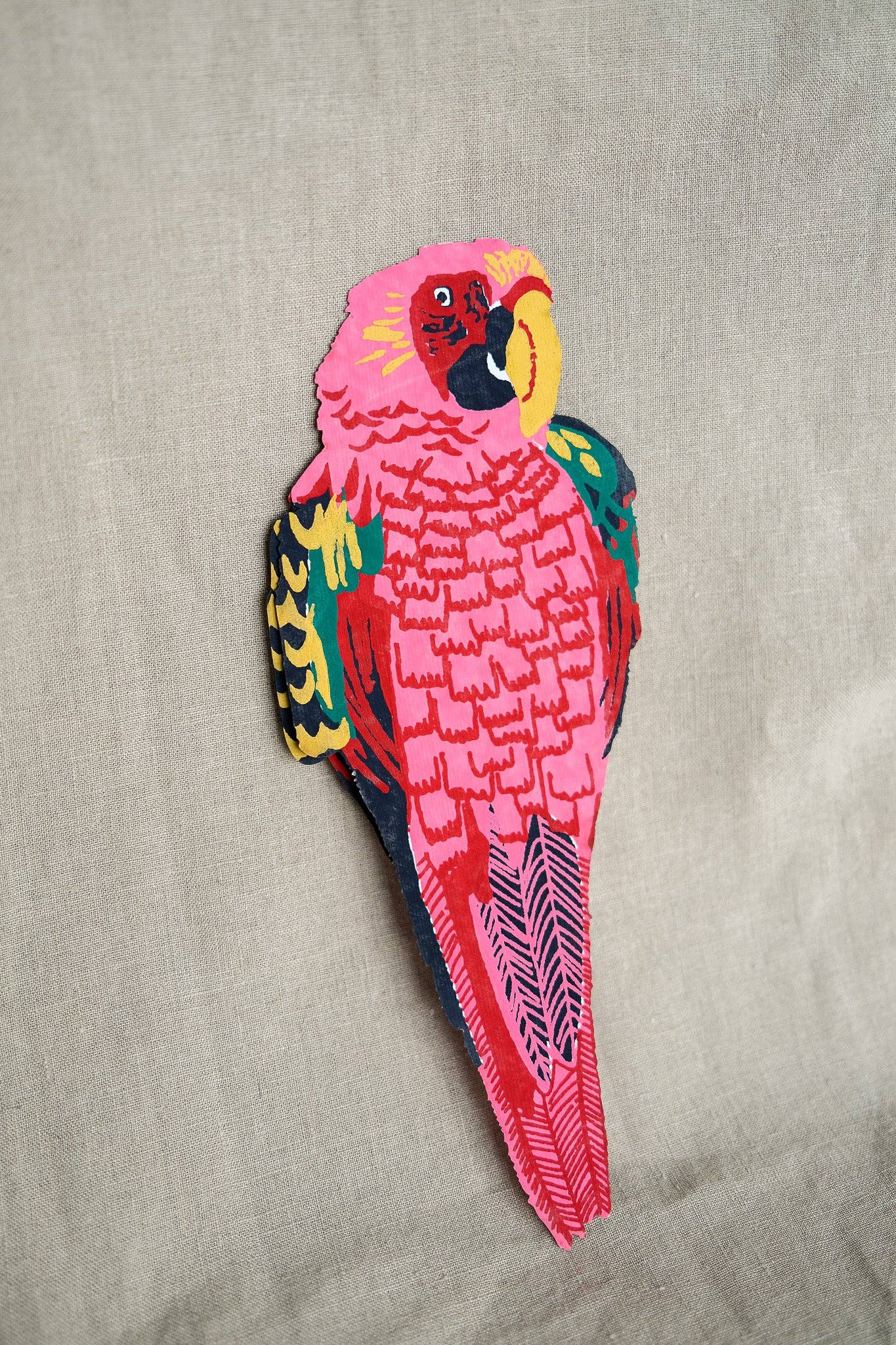 Parrot Greeting Card