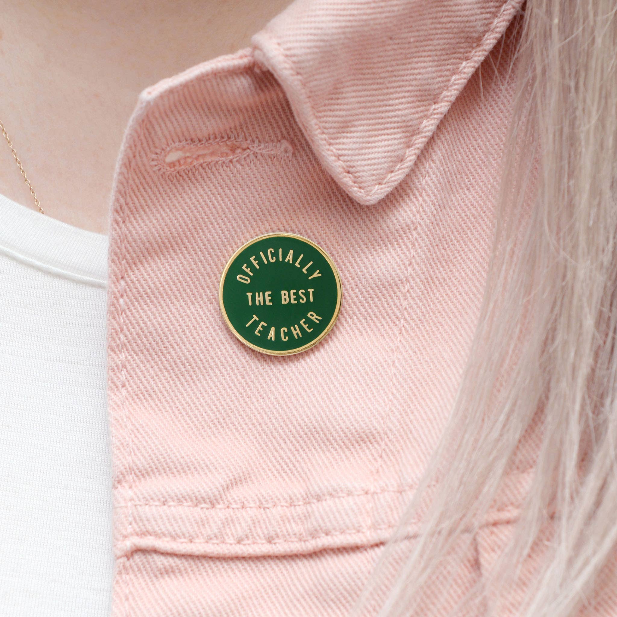 Officially the Best Teacher | Enamel Pin