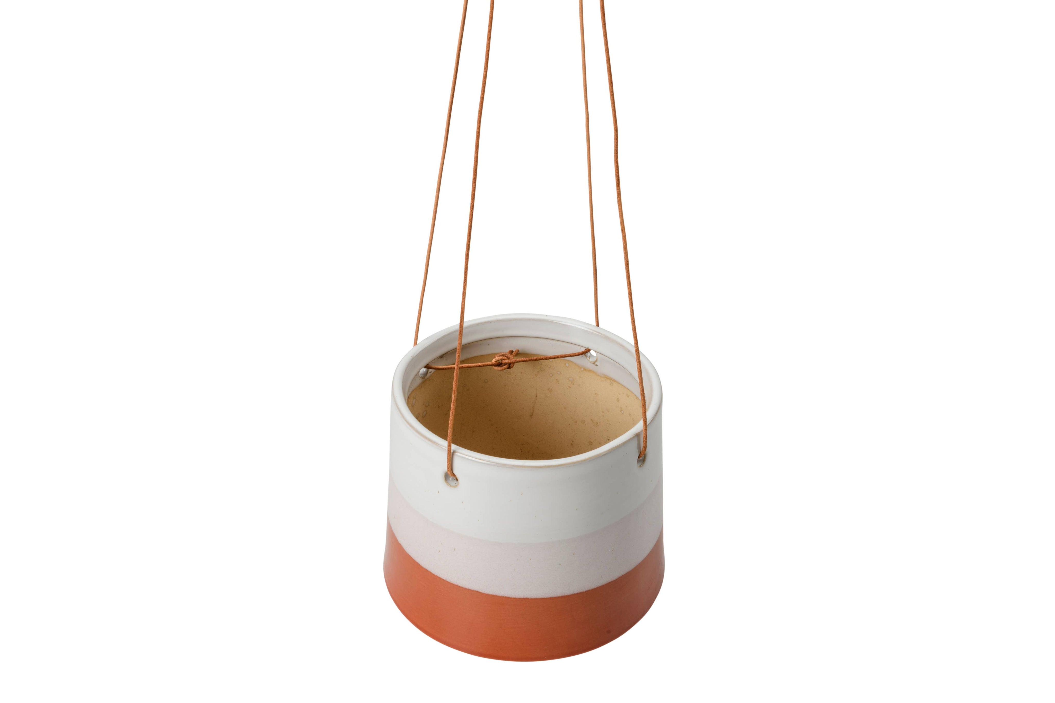 Hanging Pot in Terracotta & Blush
