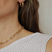 Buoy Necklace | Short | Waterproof PVD Gold Stainless Steel
