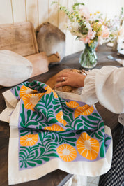 Floral Tea Towel | Vine