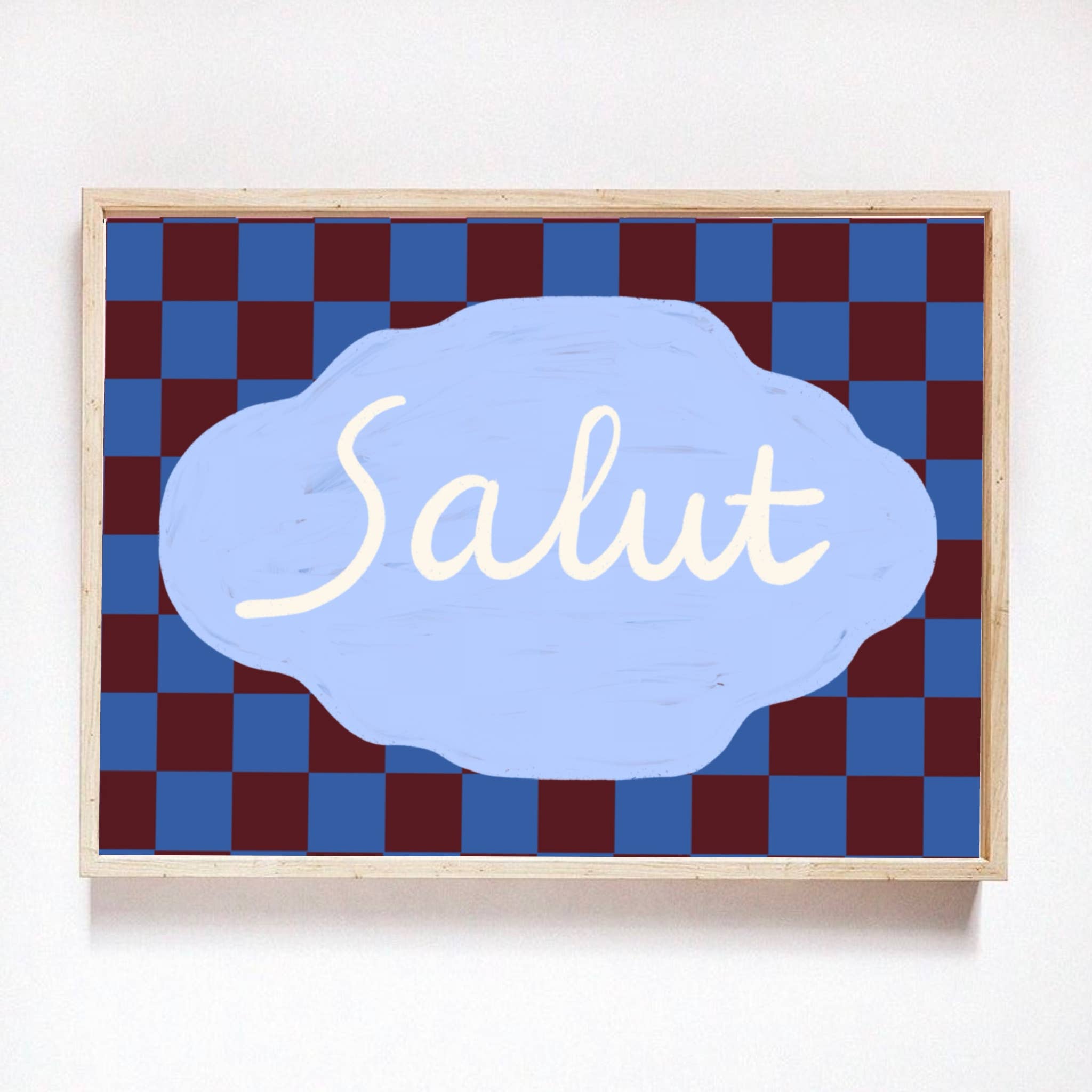 Salut | Art Print or Postcard