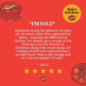 Chilli Tin with 7 Spices and Silk Sari Wrap