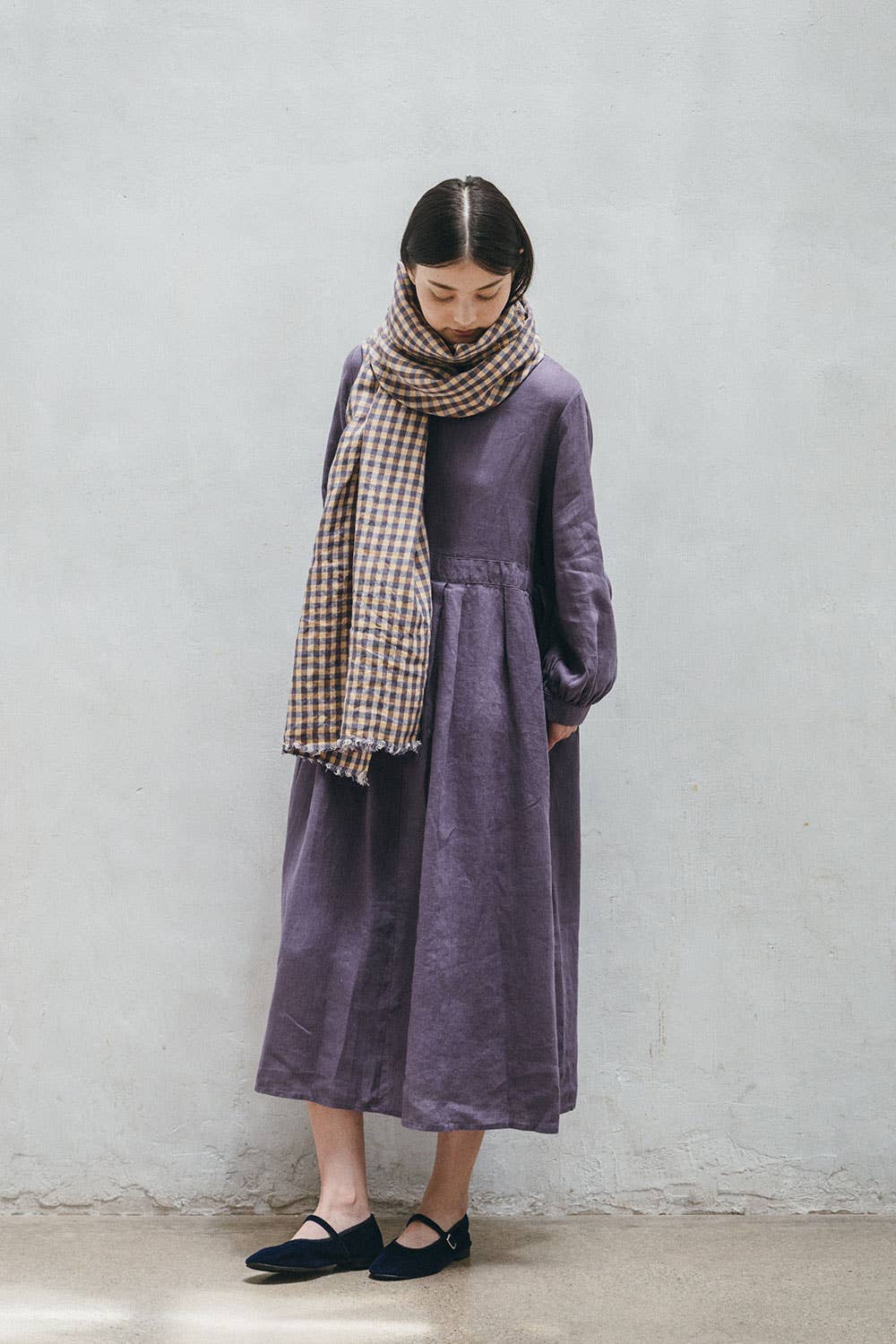 Tuz Fringe Linen Scarf | Phil