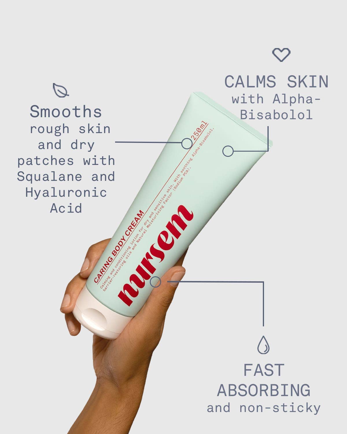 CARING BODY CREAM – 250ml