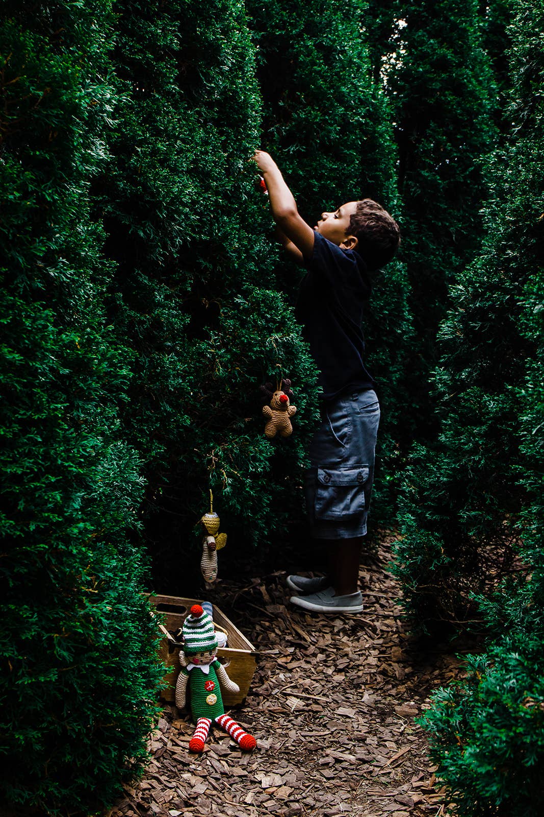 Christmas Baby Toy Festive rattle – elf (medium)