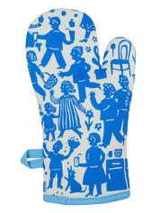 Party In The Kitchen Oven Mitt
