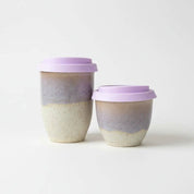 Ceramic Flat White Cup 6oz in Deia