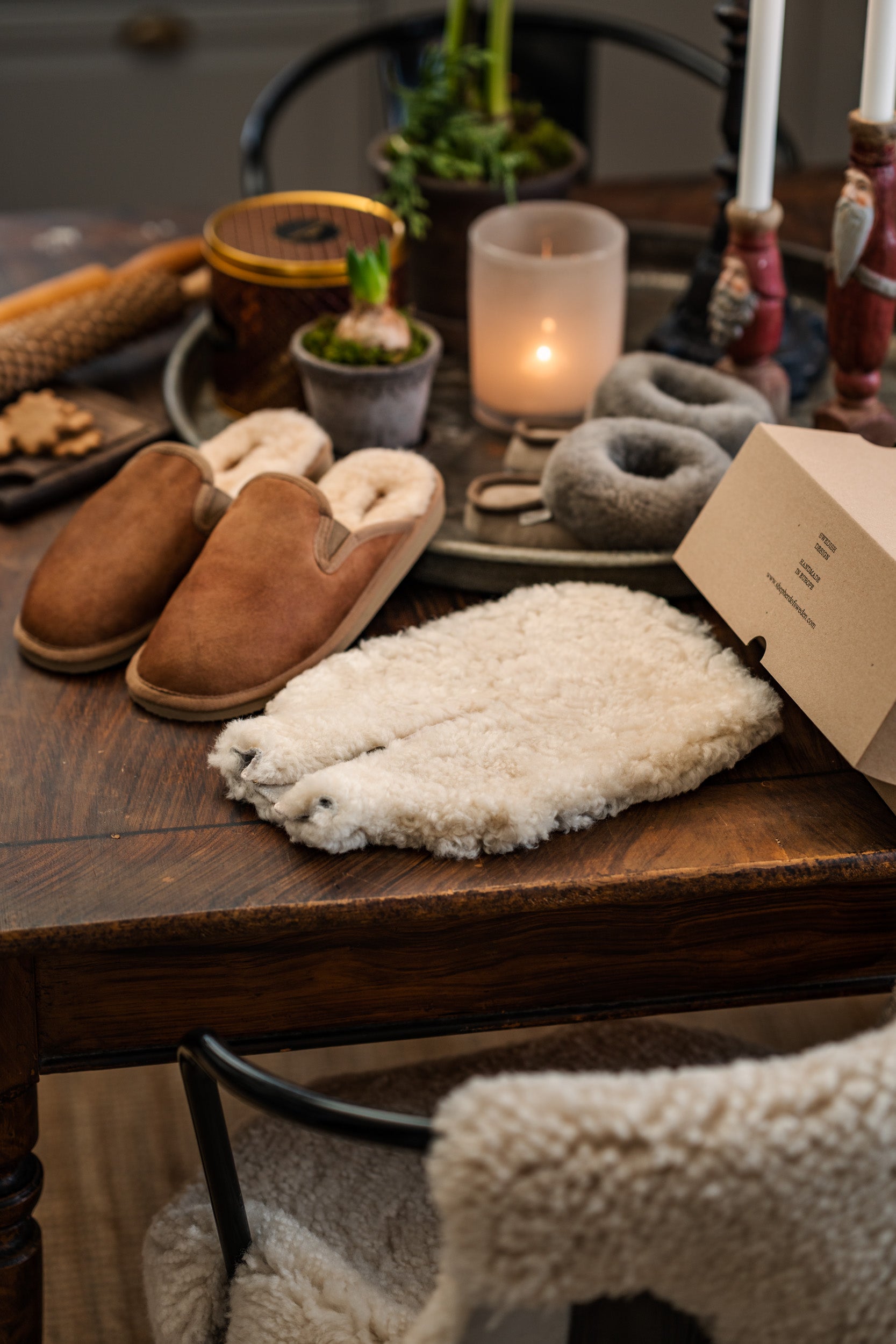 Kerri Sheepskin Hot Water Bottle Cover