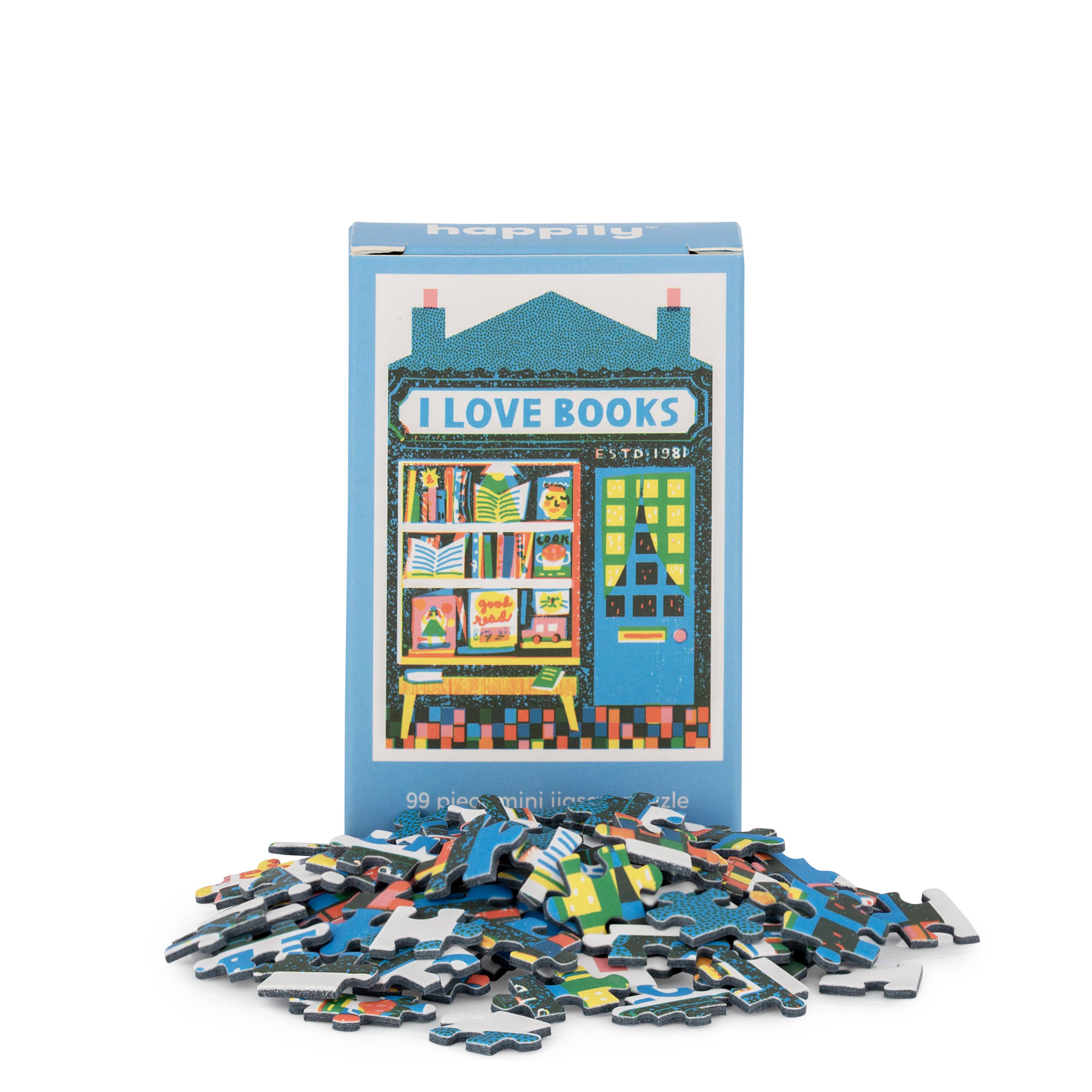 Book Shop | 99 Piece Mini Jigsaw Puzzle