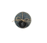 Jute Coasters | Cornflower & Natural, Set of 4