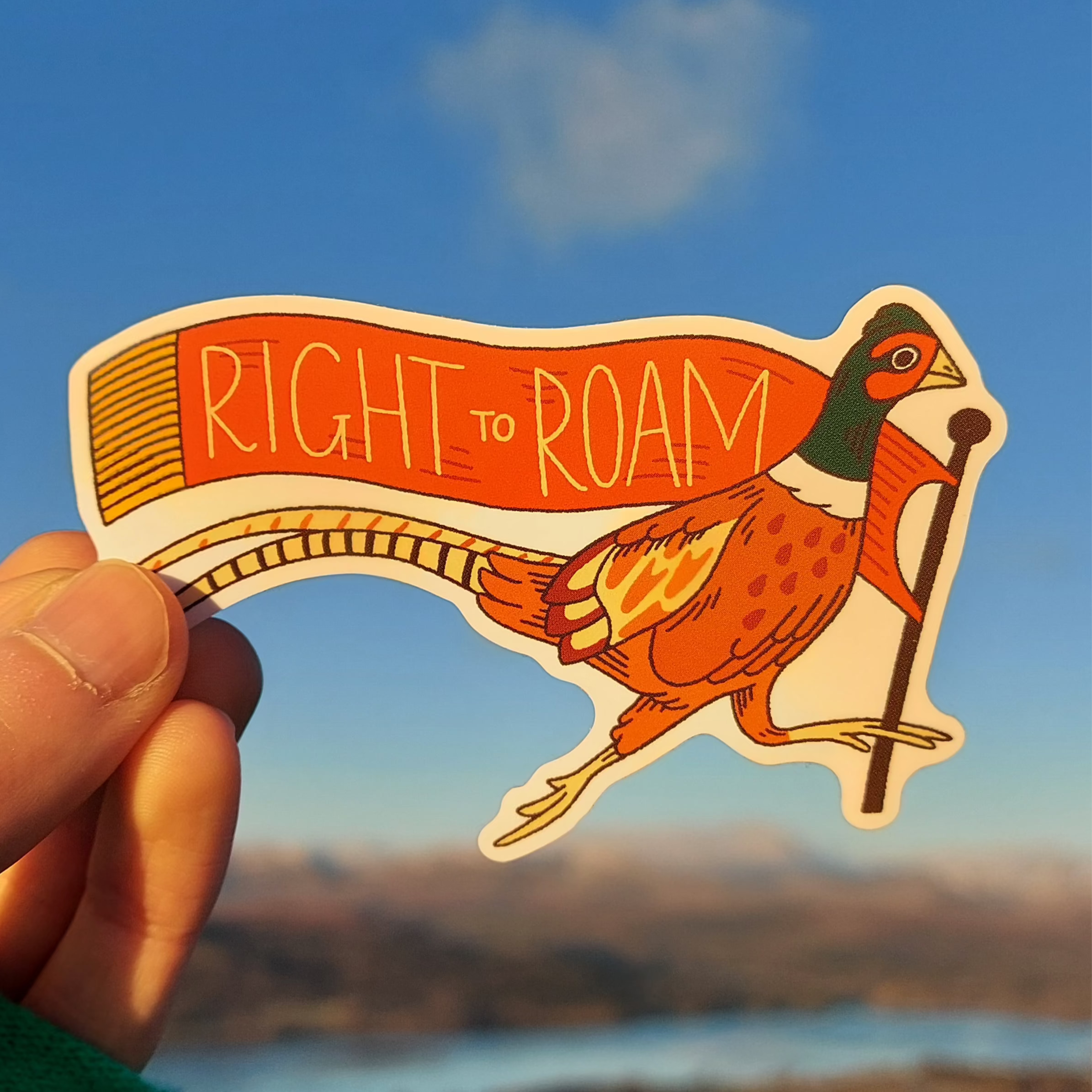 Right To Roam | Sticker