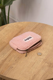 Lili Teddy Powder Pink Wallet