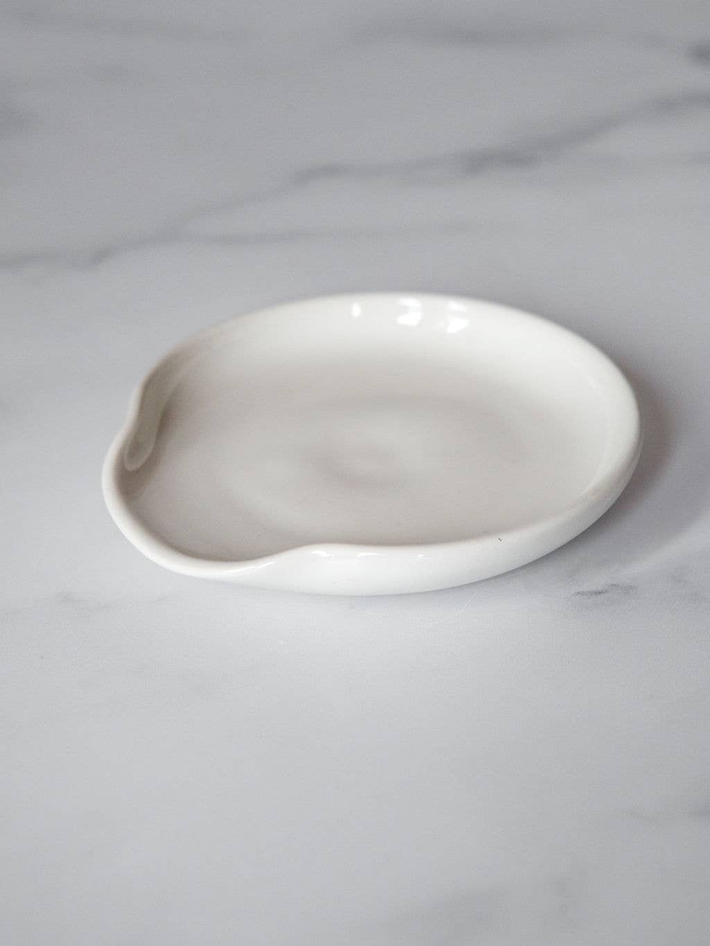 Spoon Rest | White Glaze