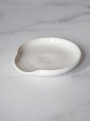 Spoon Rest | White Glaze