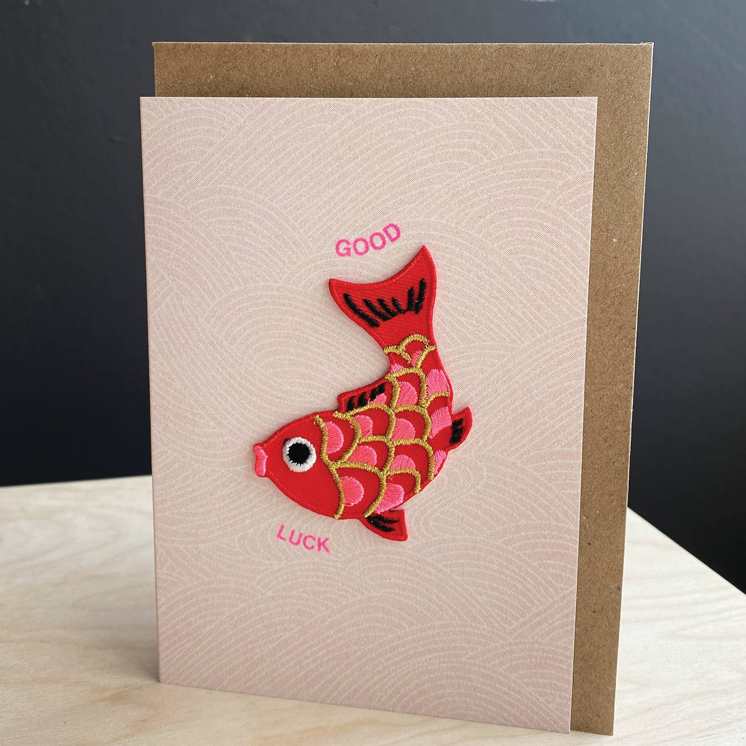Patch Cards - Lucky Koi Fish