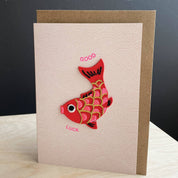 Patch Cards - Lucky Koi Fish