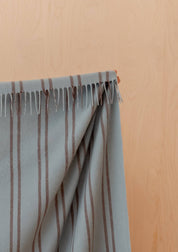 Lambswool Blanket | Mint Stripe