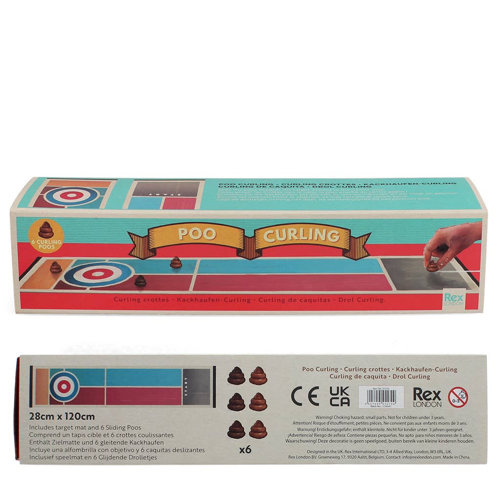Poo curling game