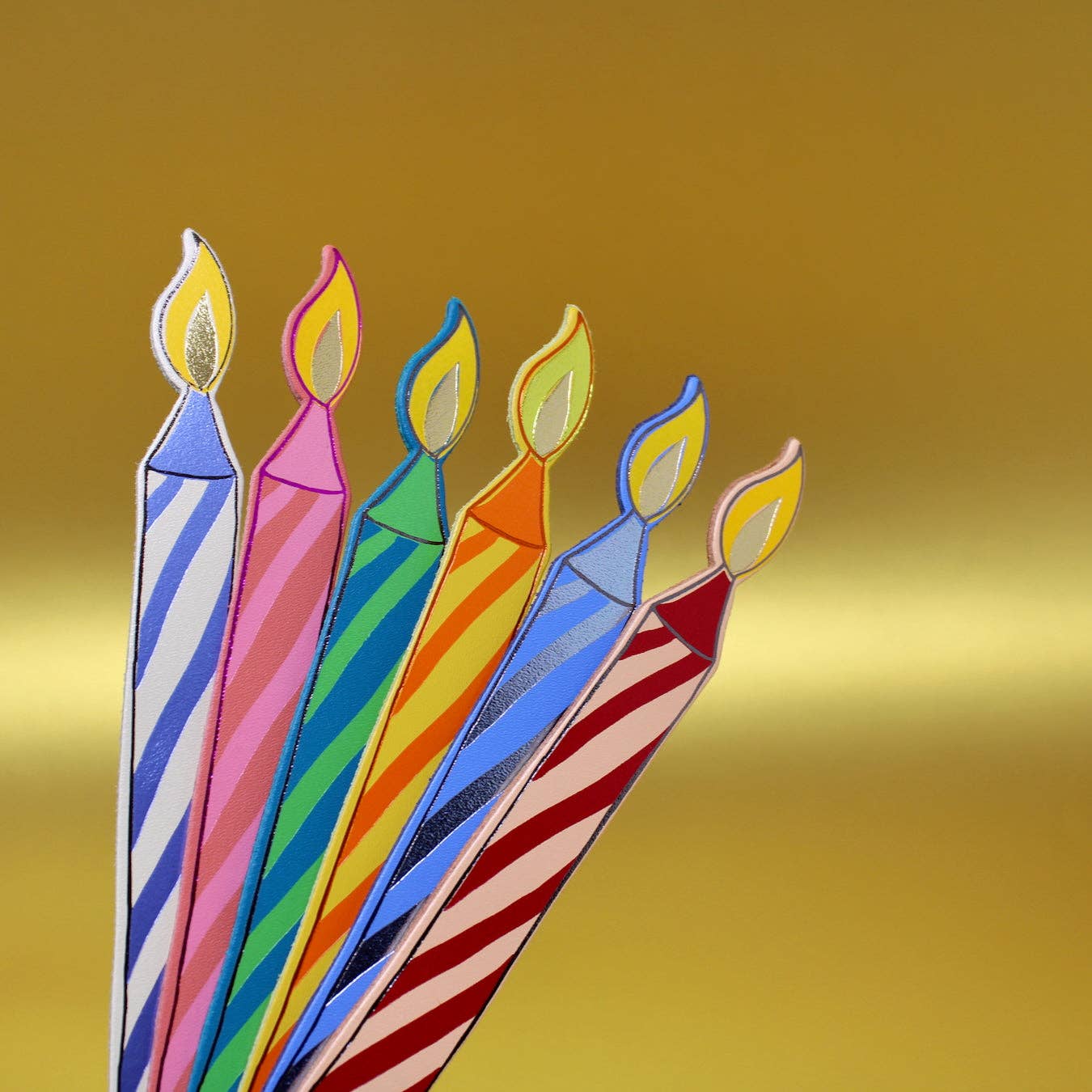 Birthday Candle Bookmark