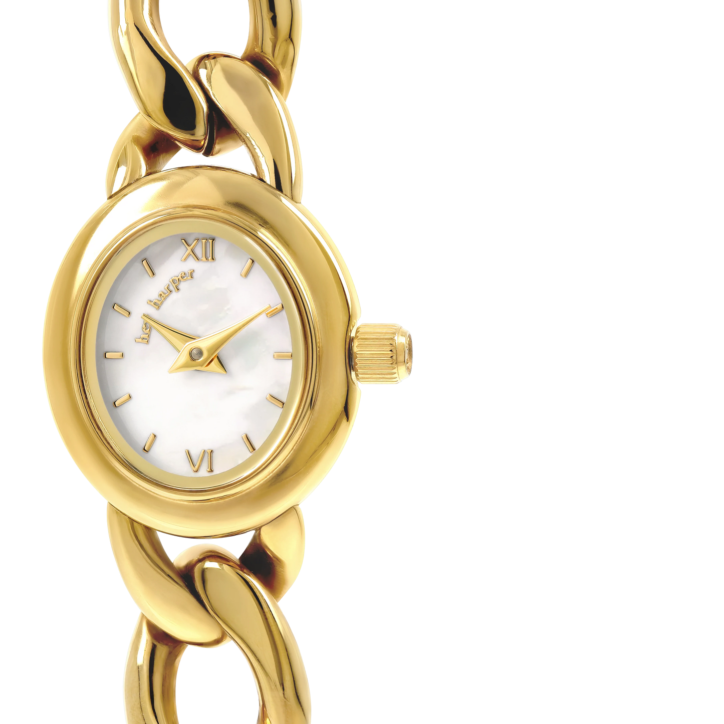 DNA Watch Gold and Pearl - Water Resistant