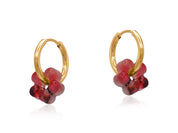 Sardinia Petite Resin Huggies Earrings