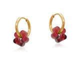 Sardinia Petite Resin Huggies Earrings
