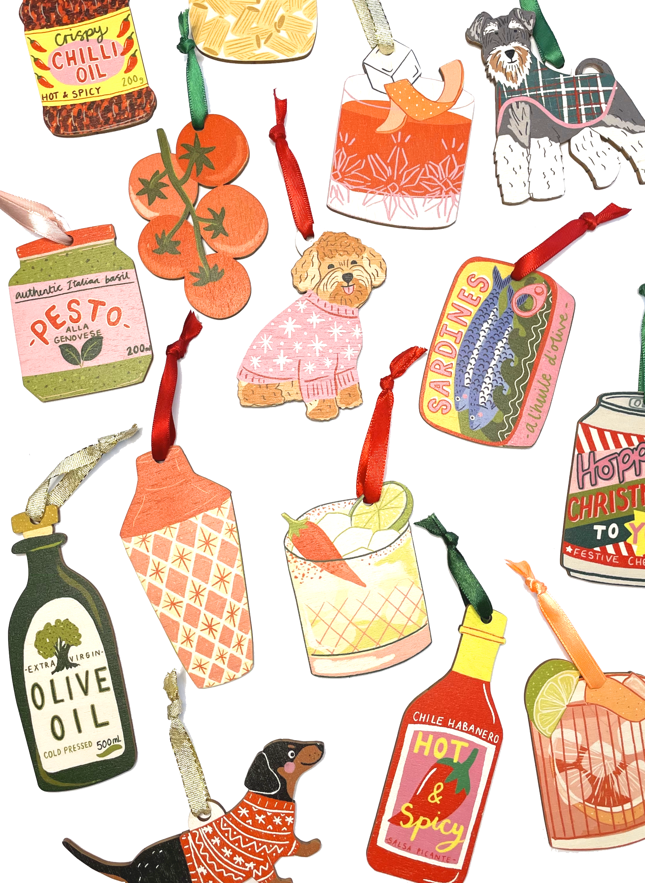 Hot Sauce Christmas Decoration