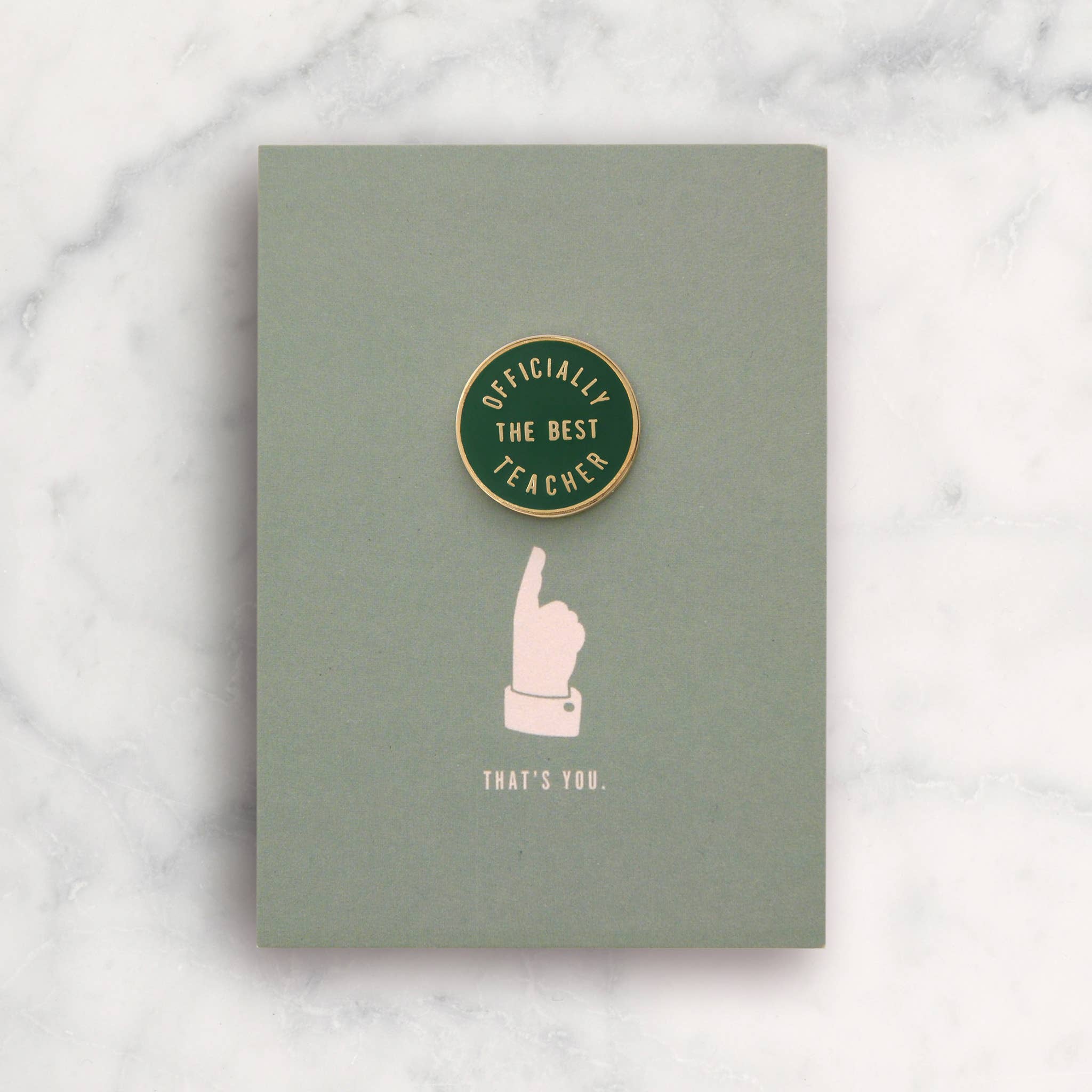 Officially the Best Teacher | Enamel Pin