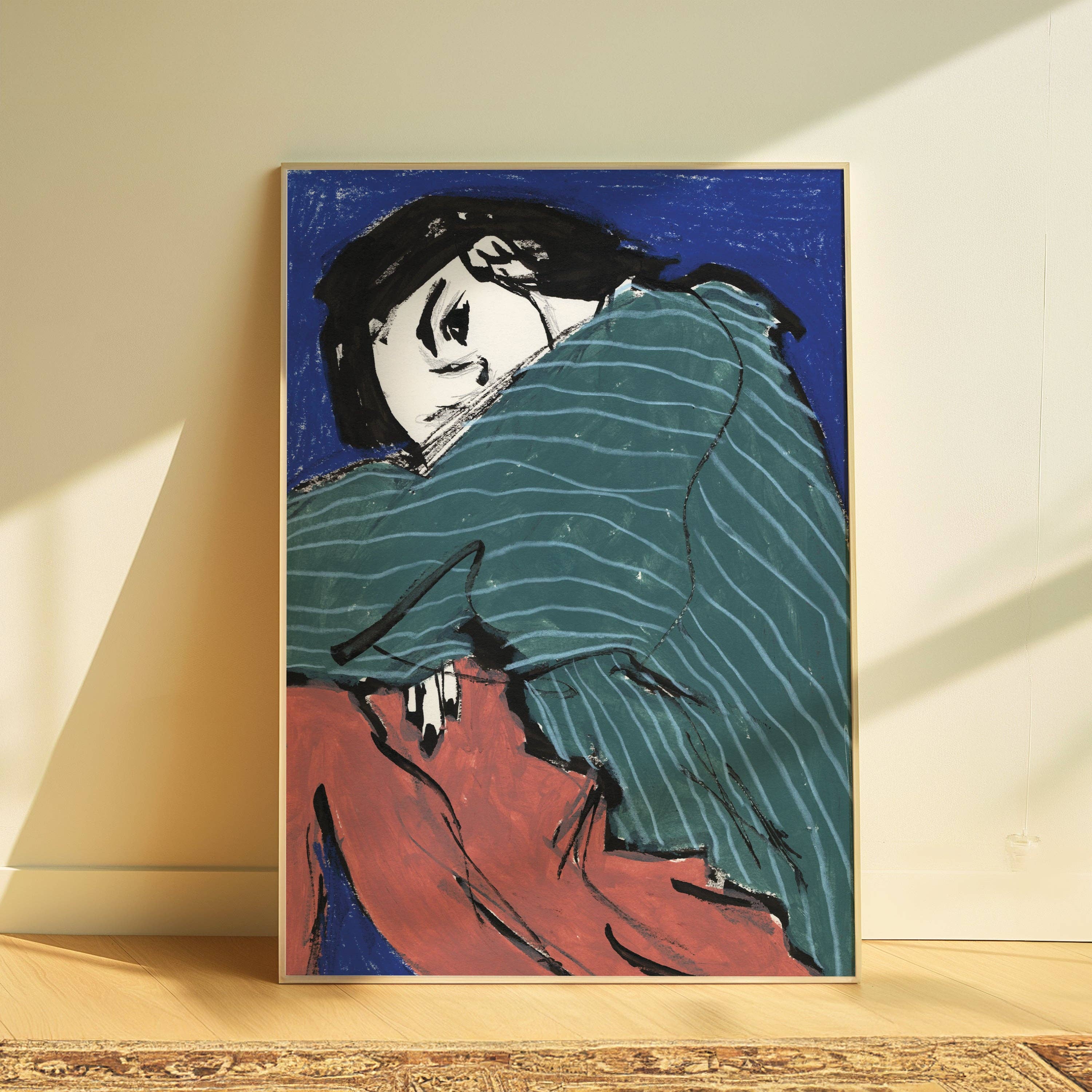 Striped Pyjama Print | A3
