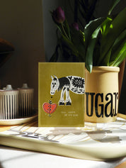 'Apple Of My Eye ' | Folk | Horse | Love A6 Greetings Card