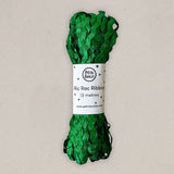 Emerald Green Metallc Ric Rac Ribbon, 13m