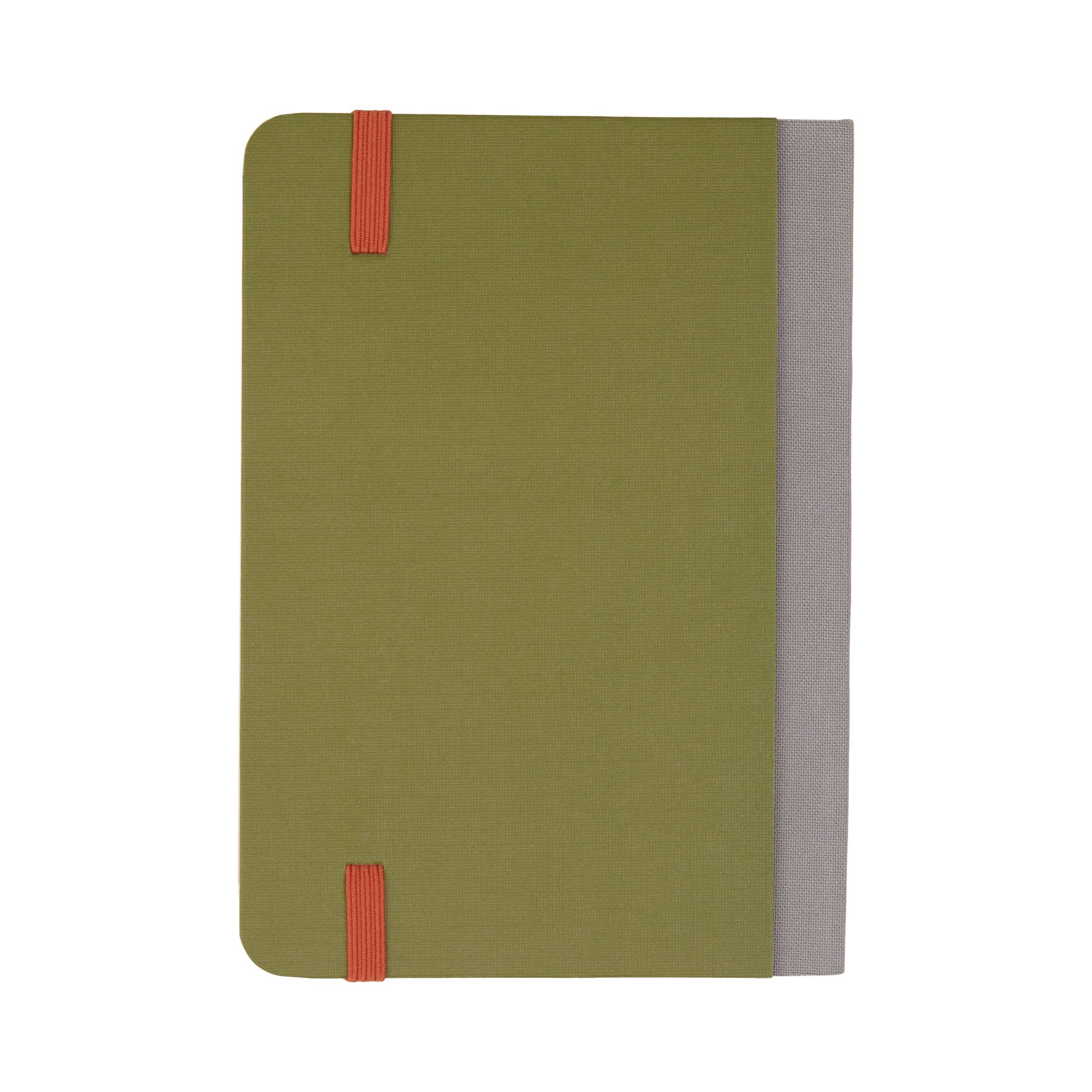 Standard Issue Pocket Journal | Army Green + Chili